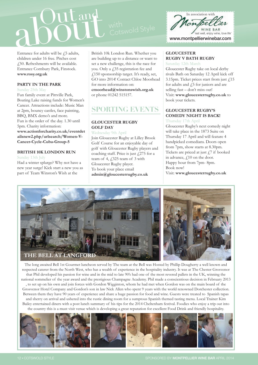 Cotswold Style Preview Pages