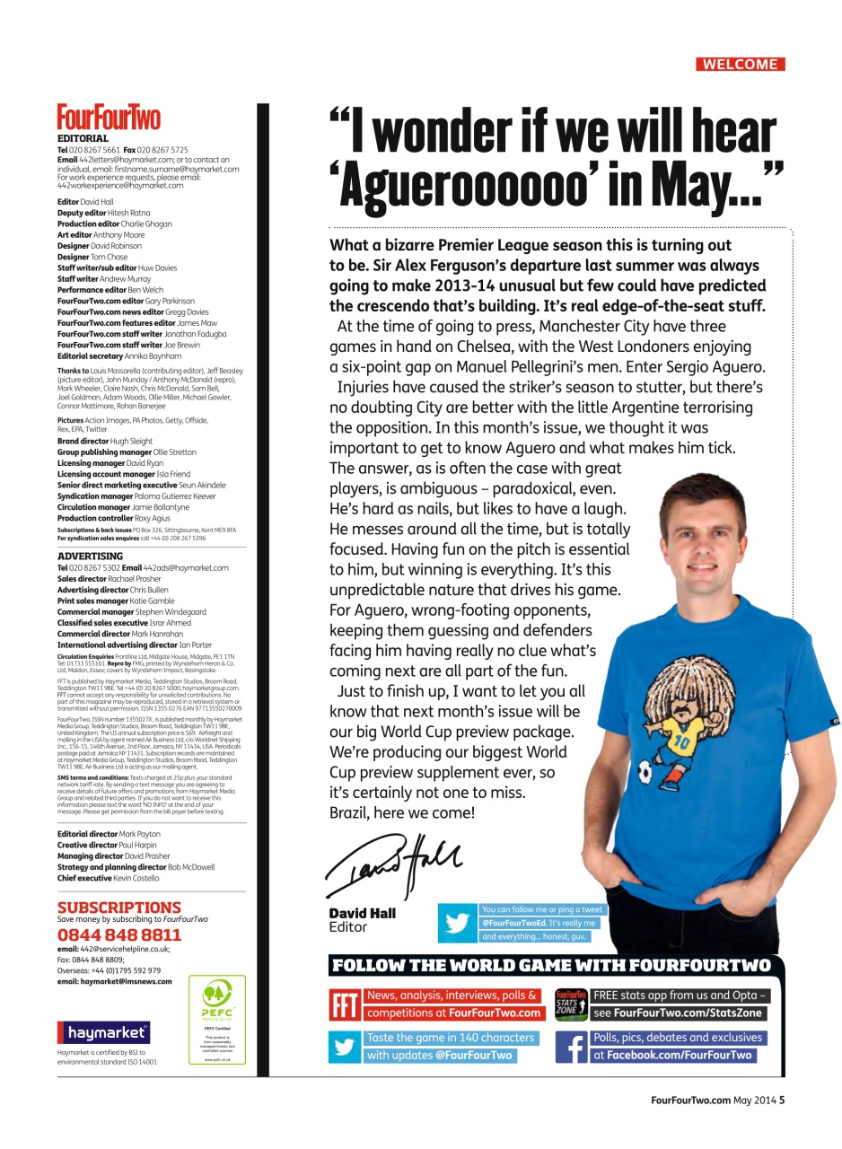 FourFourTwo Preview Pages