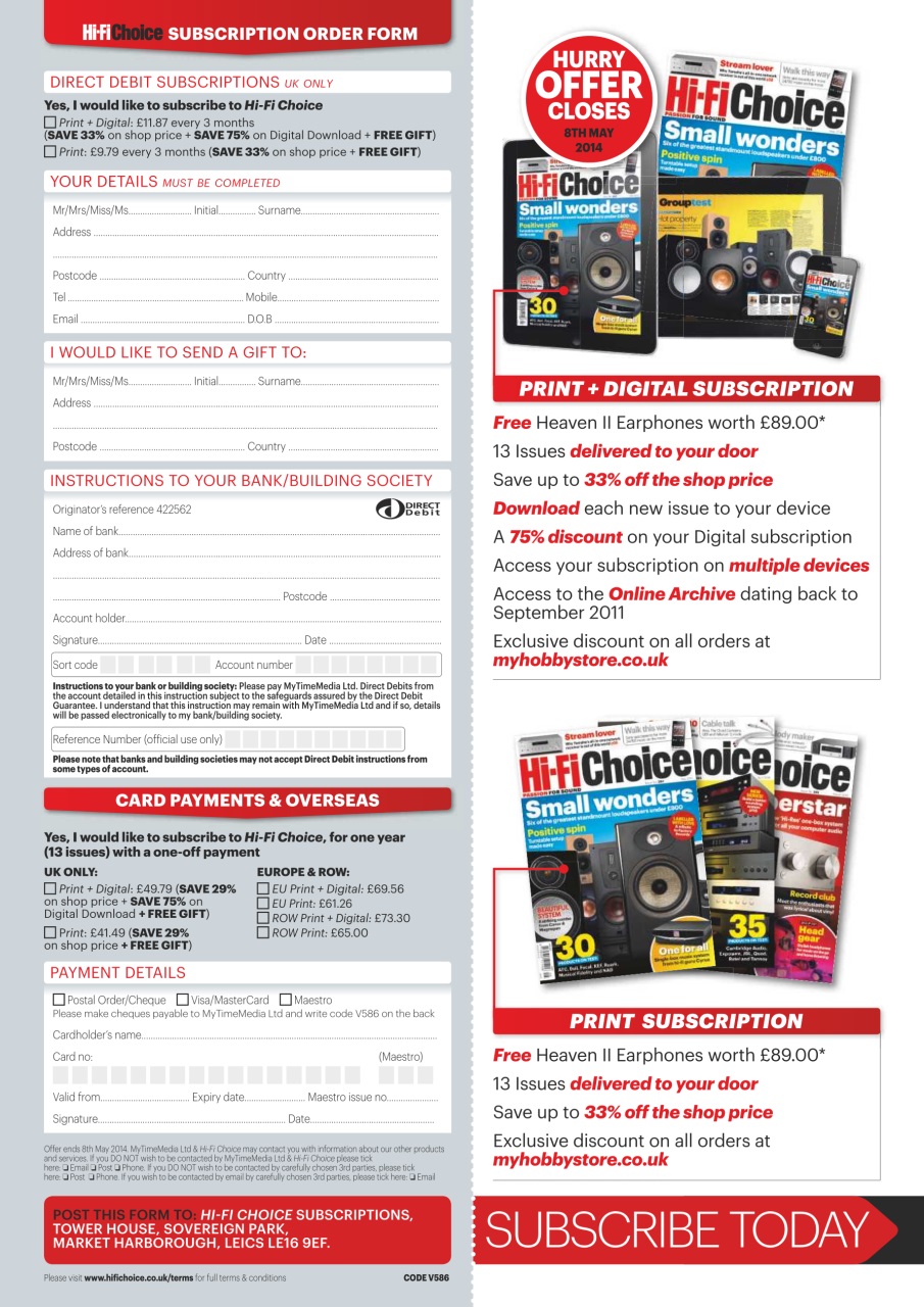 Hi-Fi Choice Preview Pages