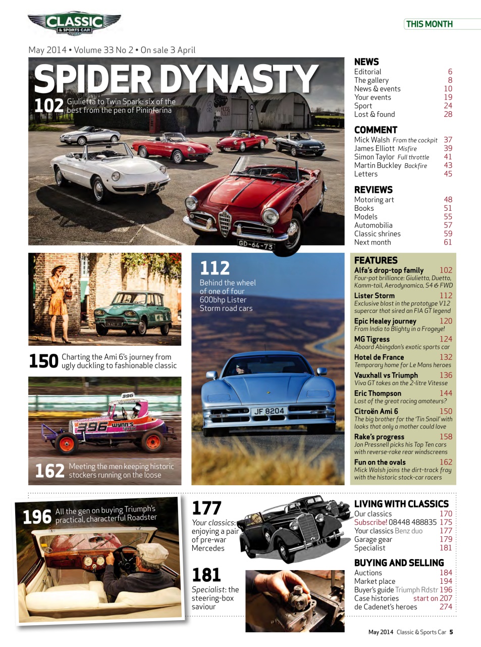 Classic & Sports Car Preview Pages