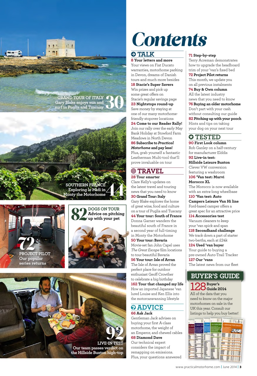 Practical Motorhome Preview Pages