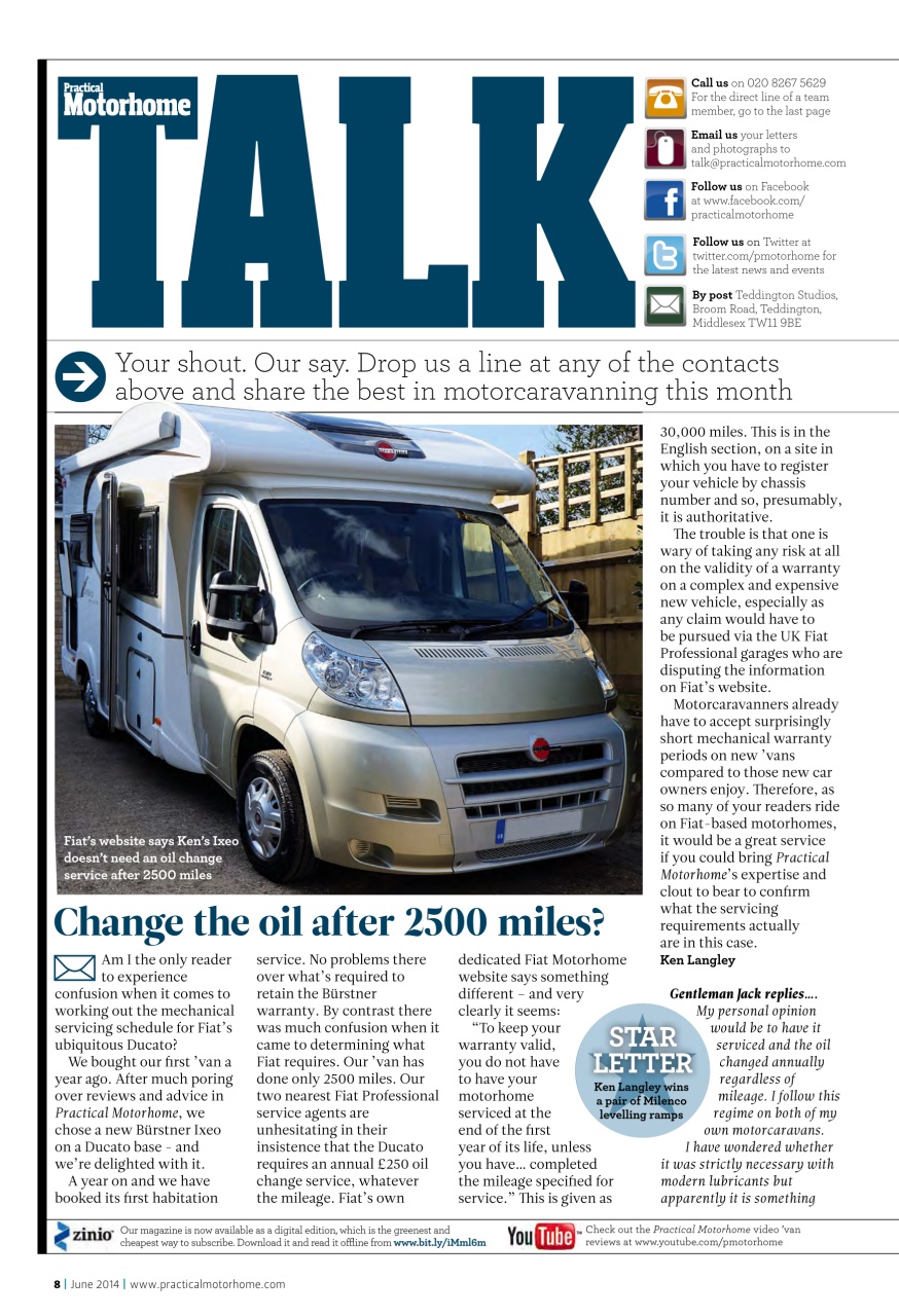 Practical Motorhome Preview Pages