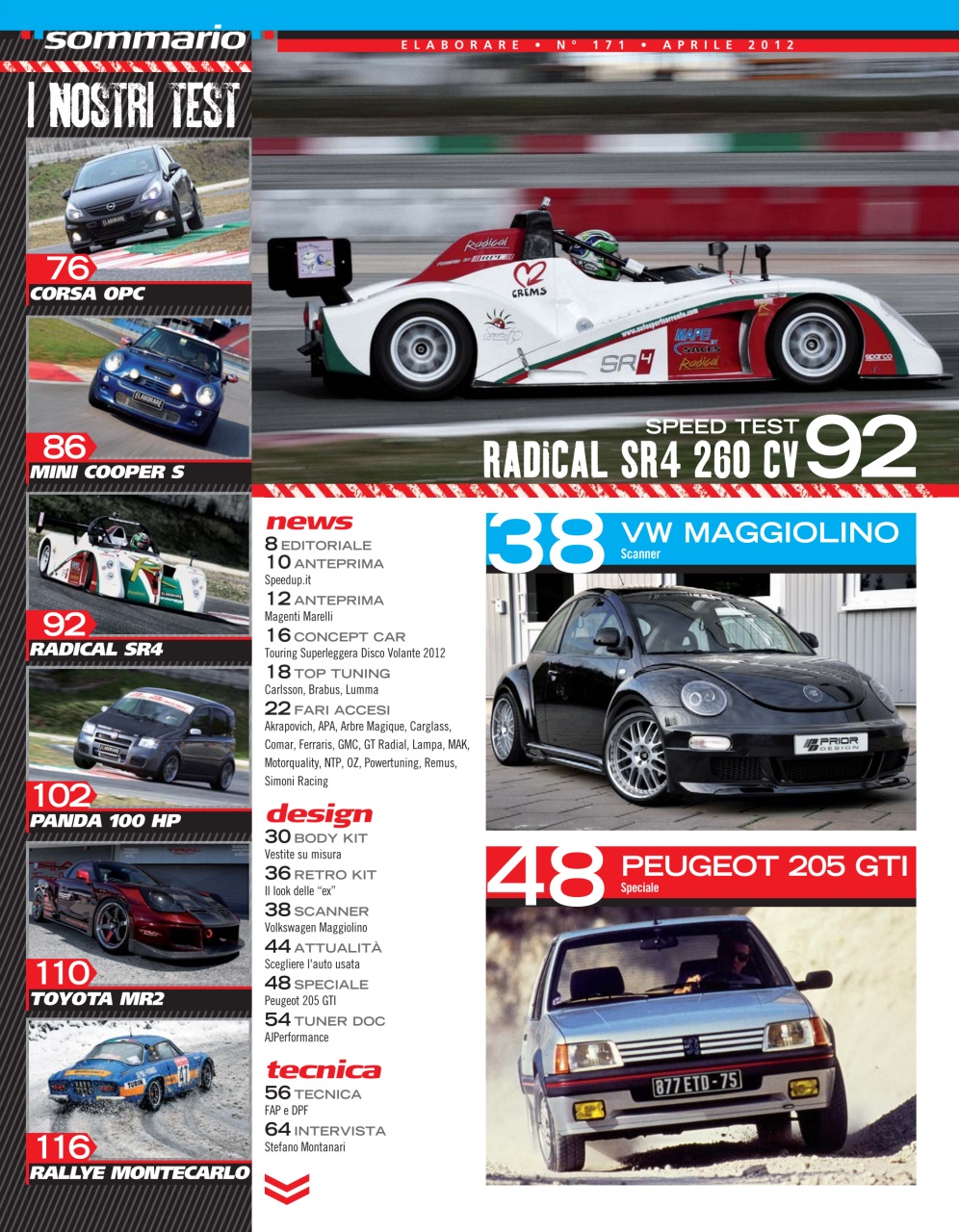 Elaborare GT Tuning Preview Pages