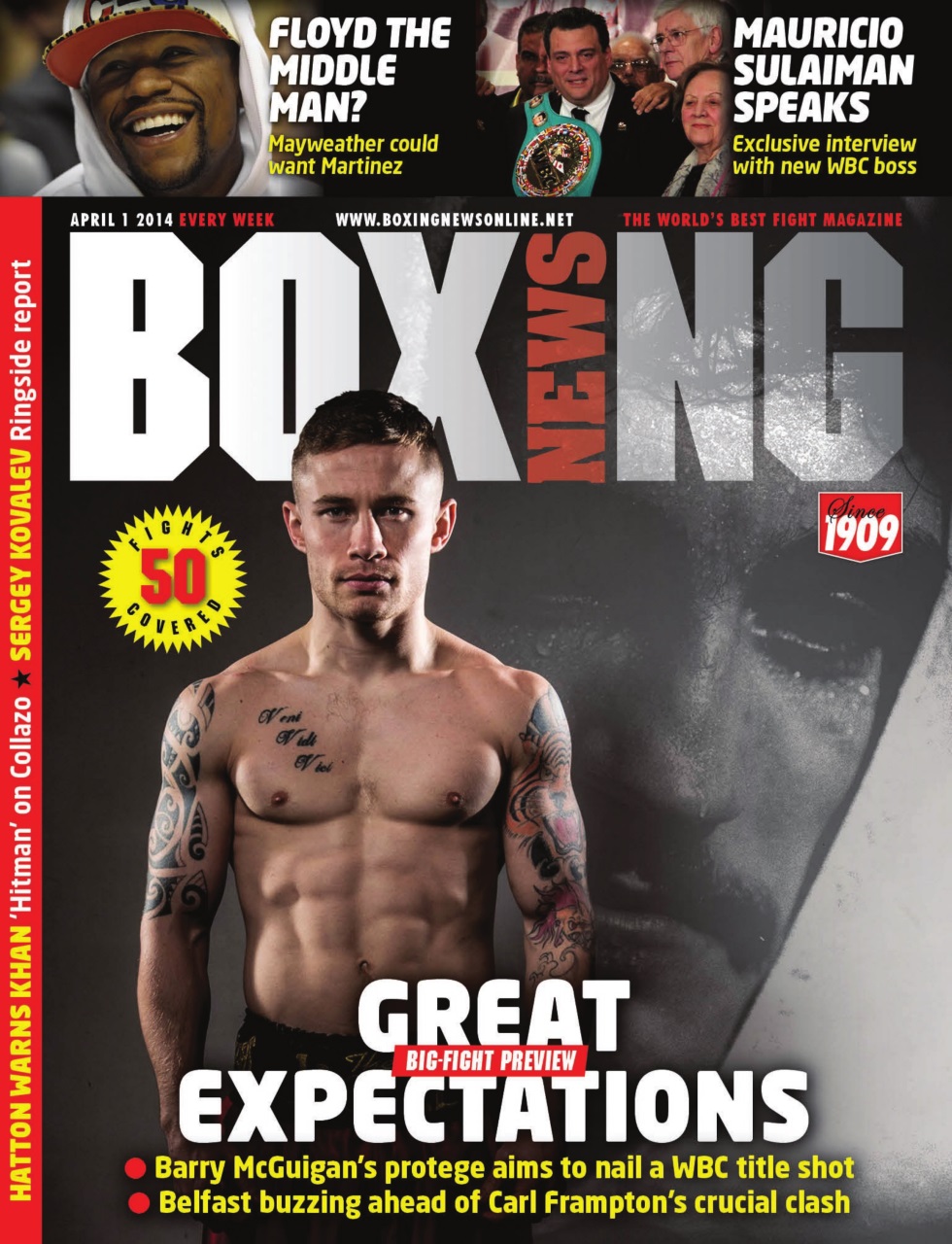 Boxing News Preview Pages