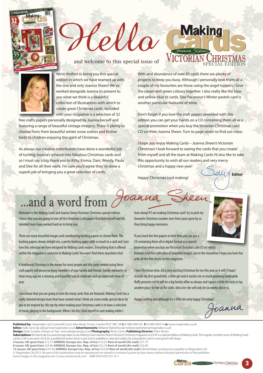 Making Cards & Papercraft Preview Pages