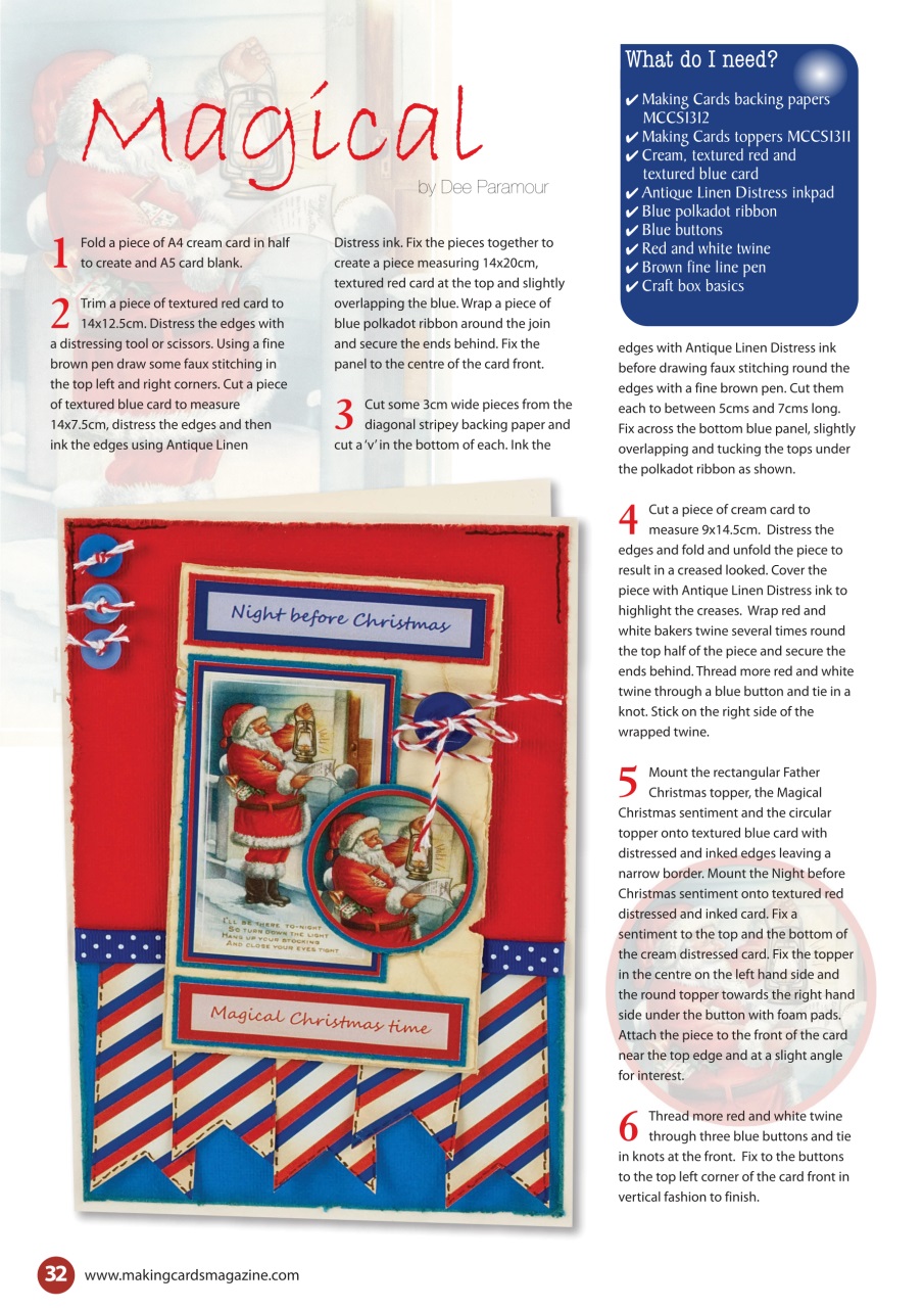 Making Cards & Papercraft Preview Pages