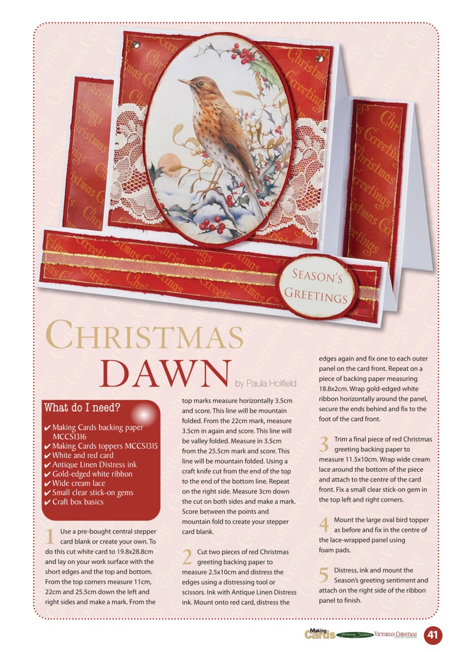 Making Cards & Papercraft Preview Pages