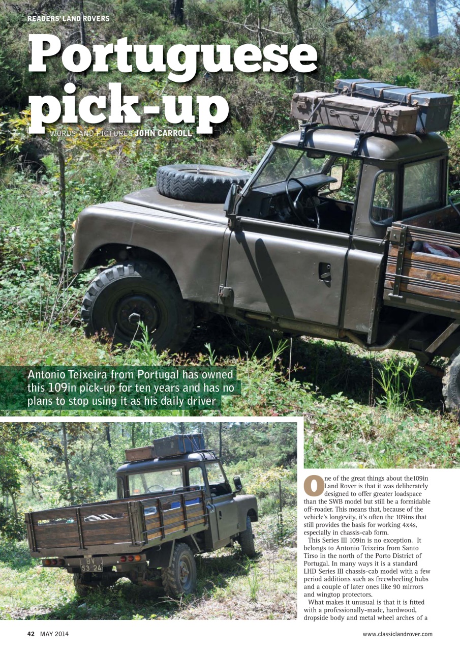 Classic Land Rover Magazine Preview Pages