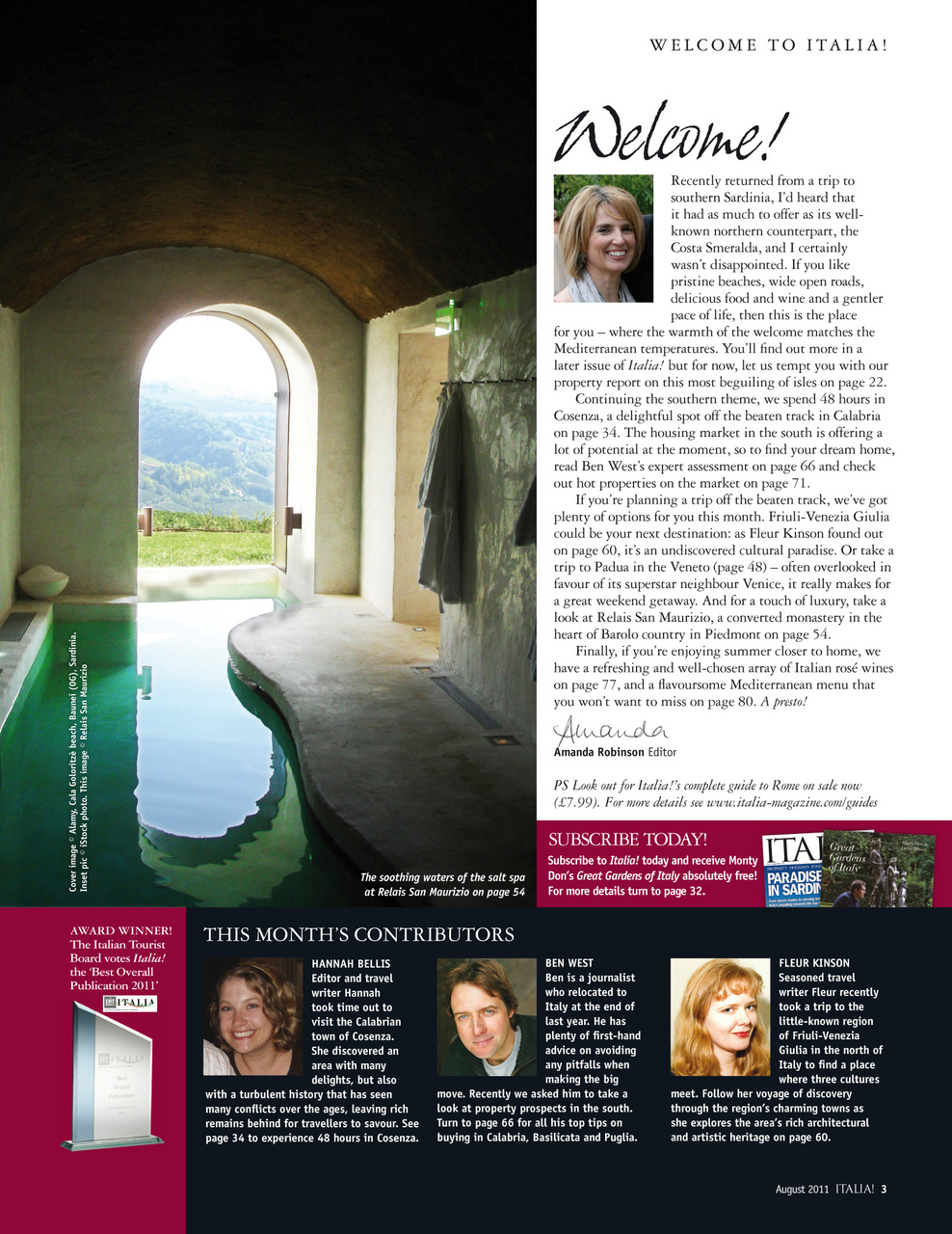 Italia! Preview Pages