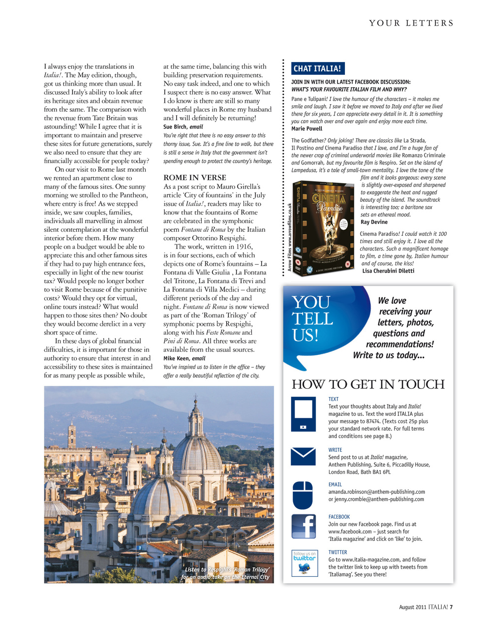 Italia! Preview Pages