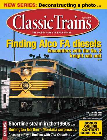 Classic Trains issue March 2014 Classic Trains