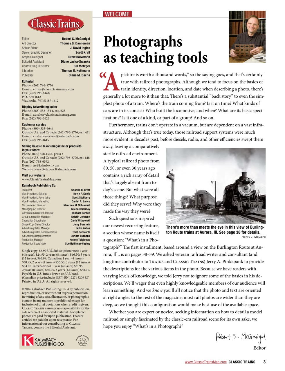 Classic Trains Preview Pages