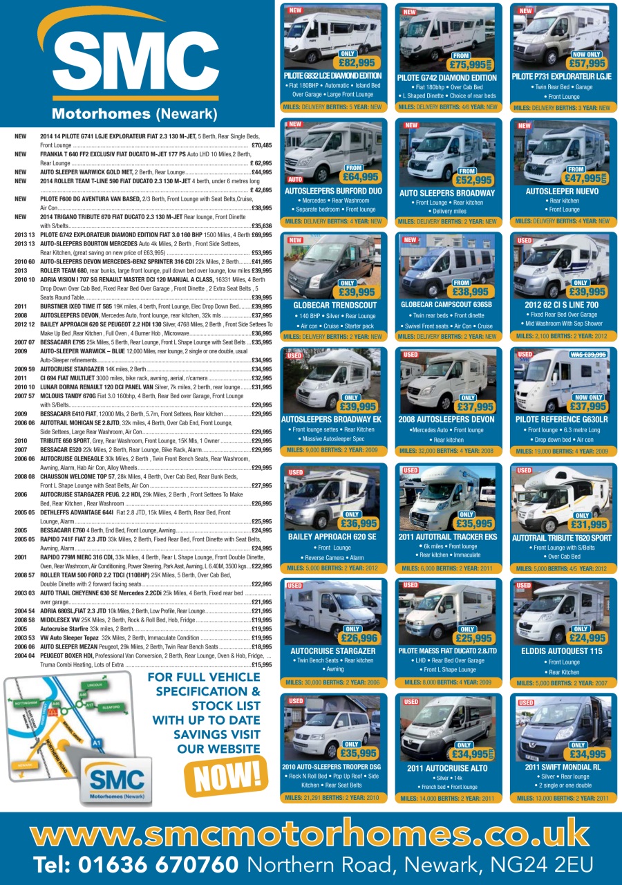 What Motorhome magazine Preview Pages