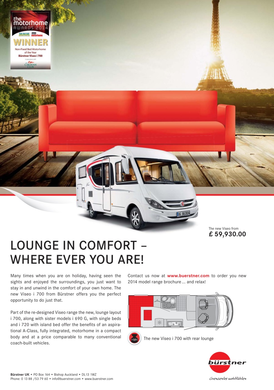 What Motorhome magazine Preview Pages