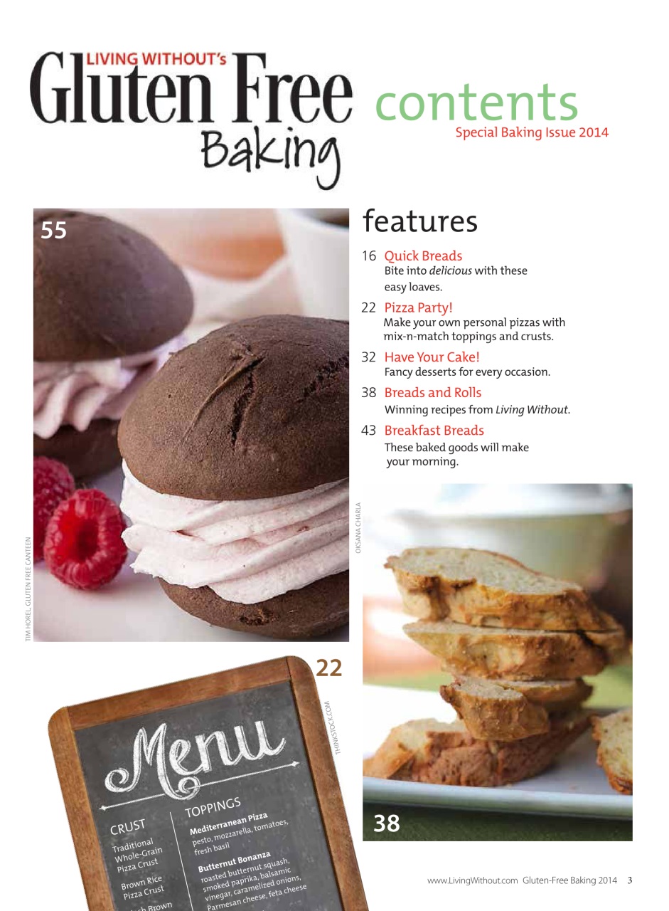 Gluten Free & More Preview Pages