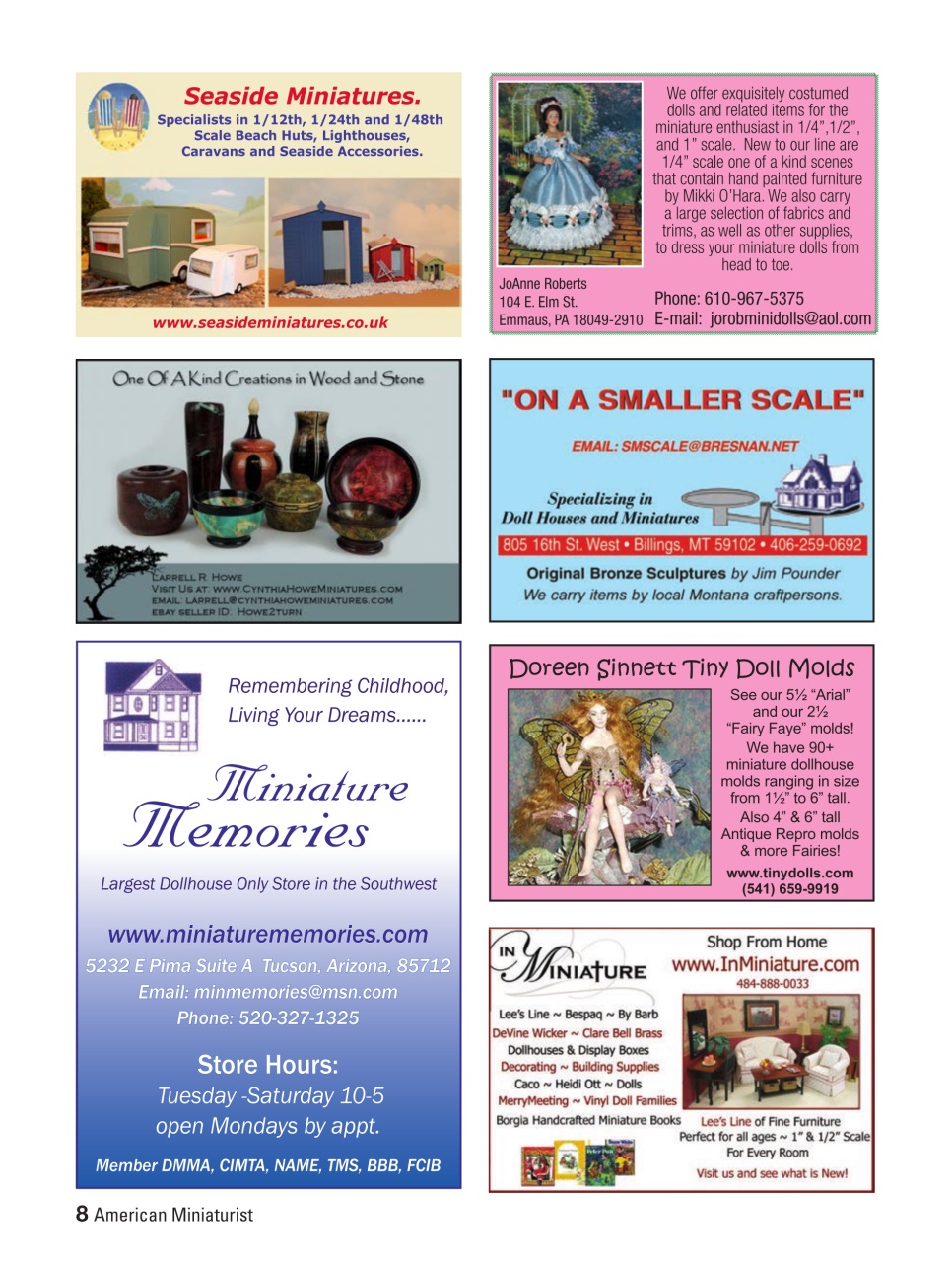 American Miniaturist Preview Pages
