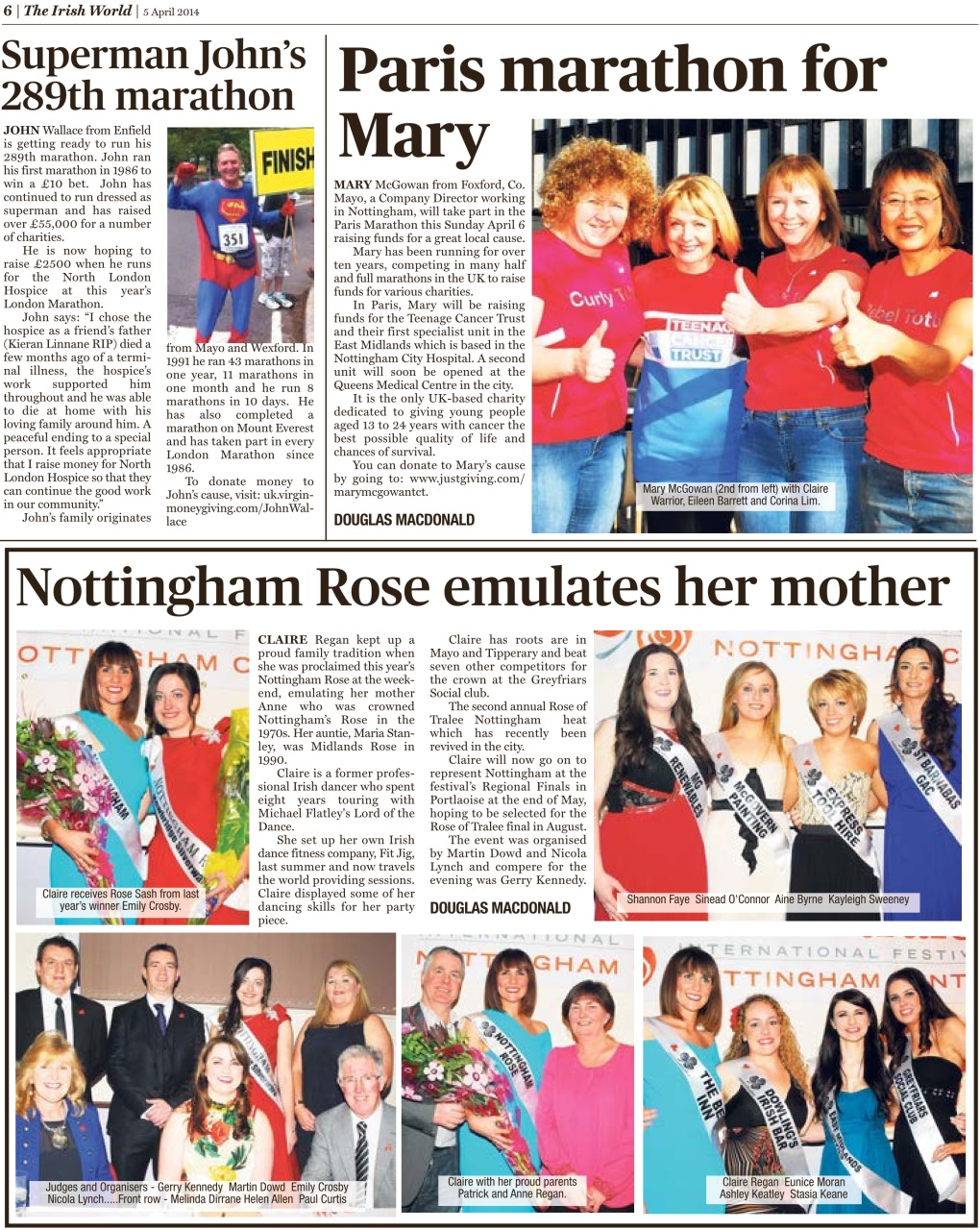 Irish World Preview Pages