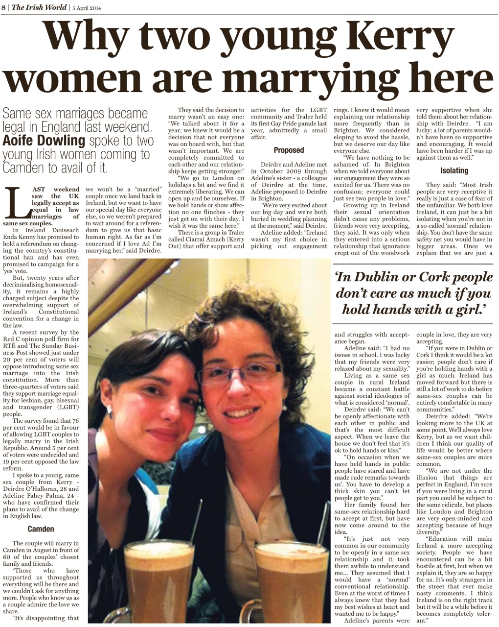 Irish World Preview Pages