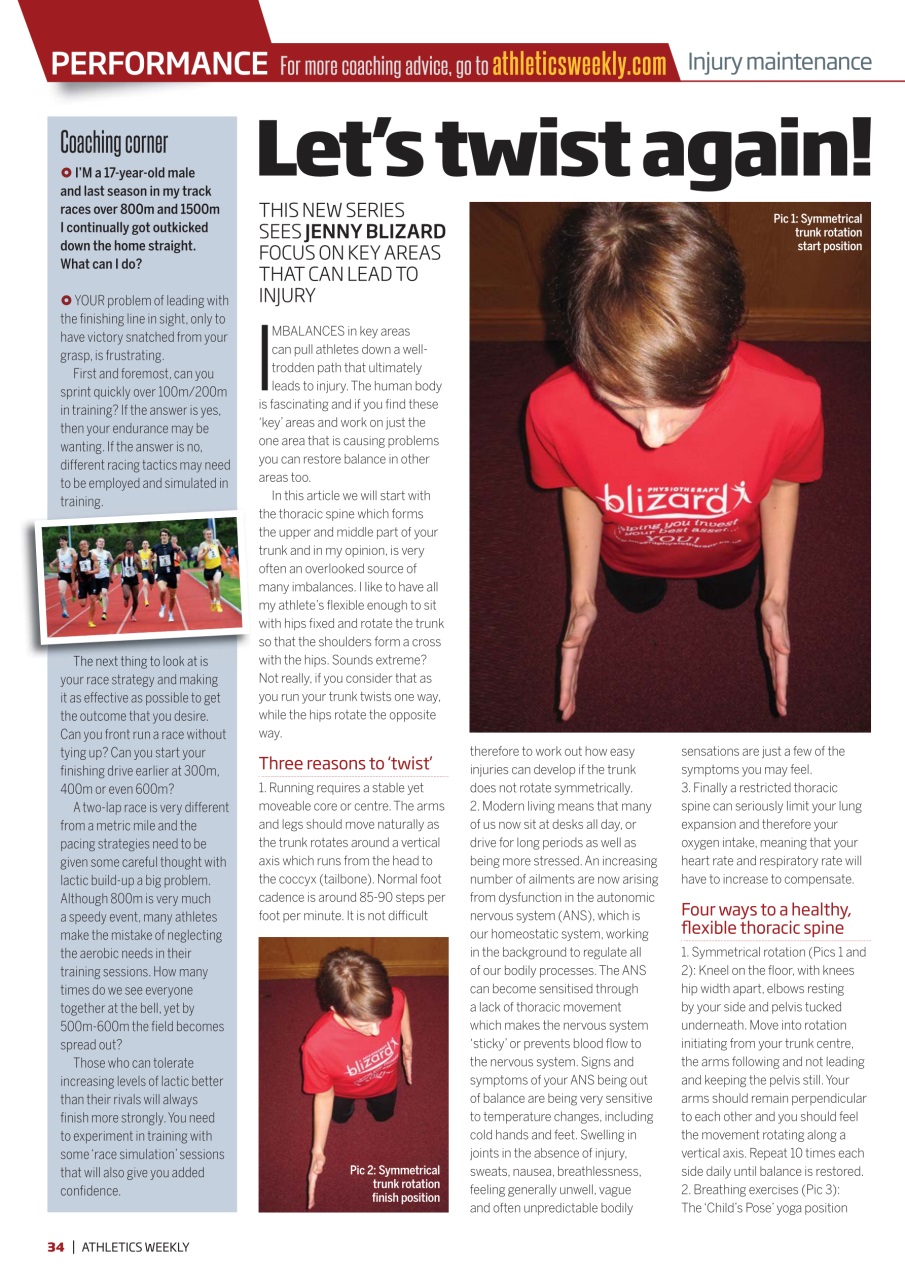 AW – Athletics Weekly Magazine Preview Pages