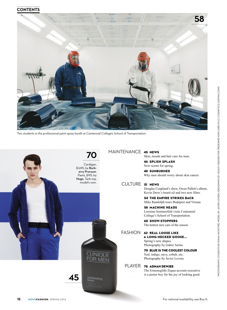 Fashion Magazine Preview Pages