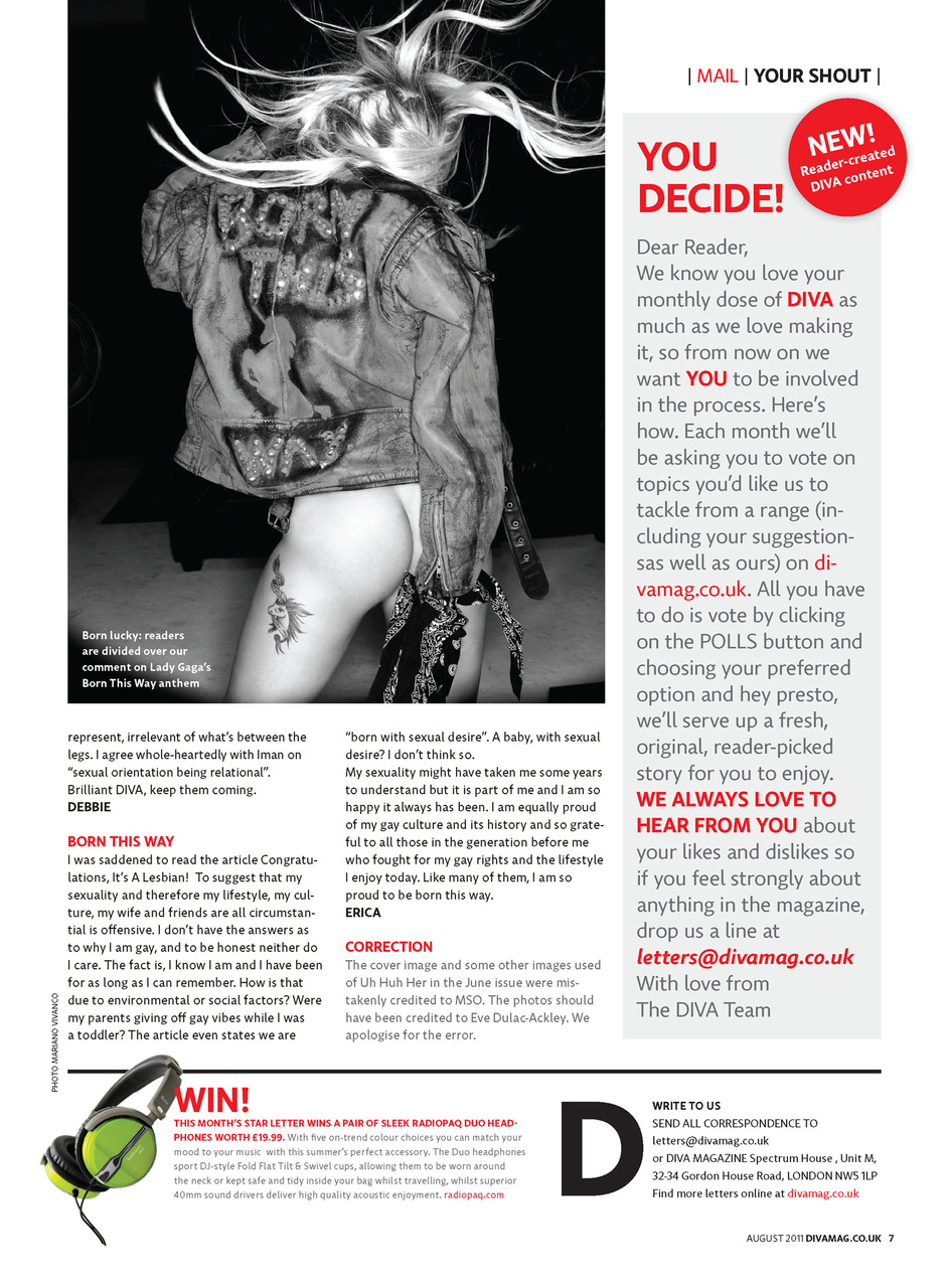 DIVA Magazine Preview Pages