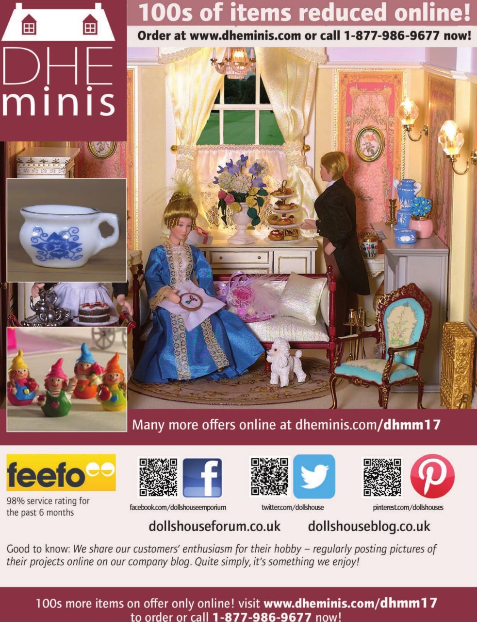 Dollhouse Miniatures Preview Pages