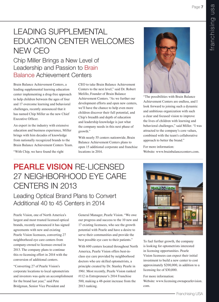 Franchising USA Preview Pages