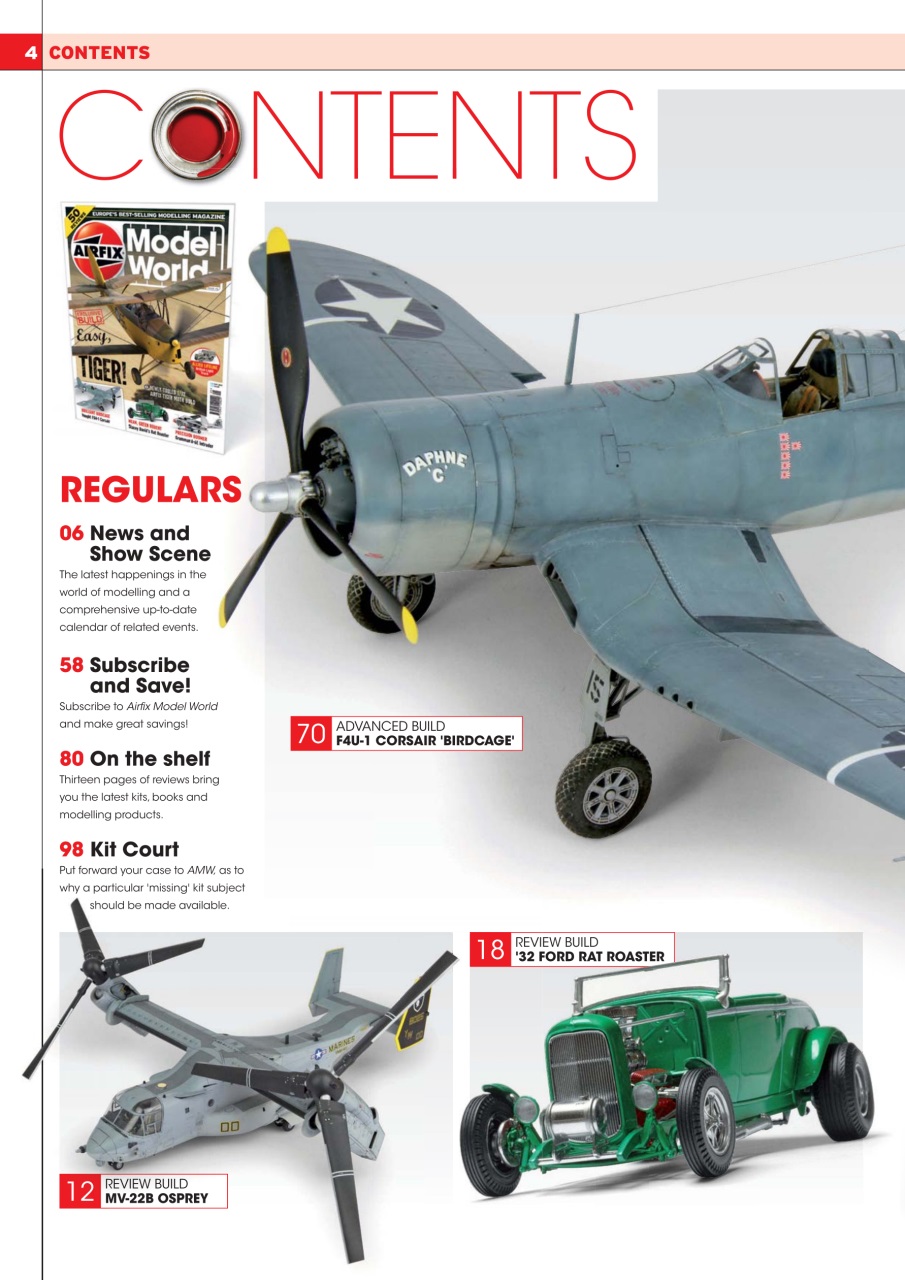 Airfix Model World Preview Pages