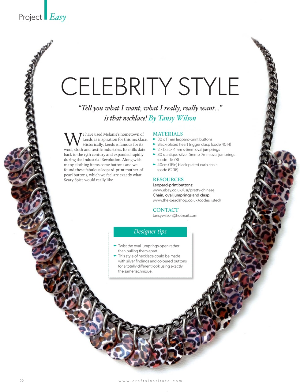 Making Jewellery Preview Pages