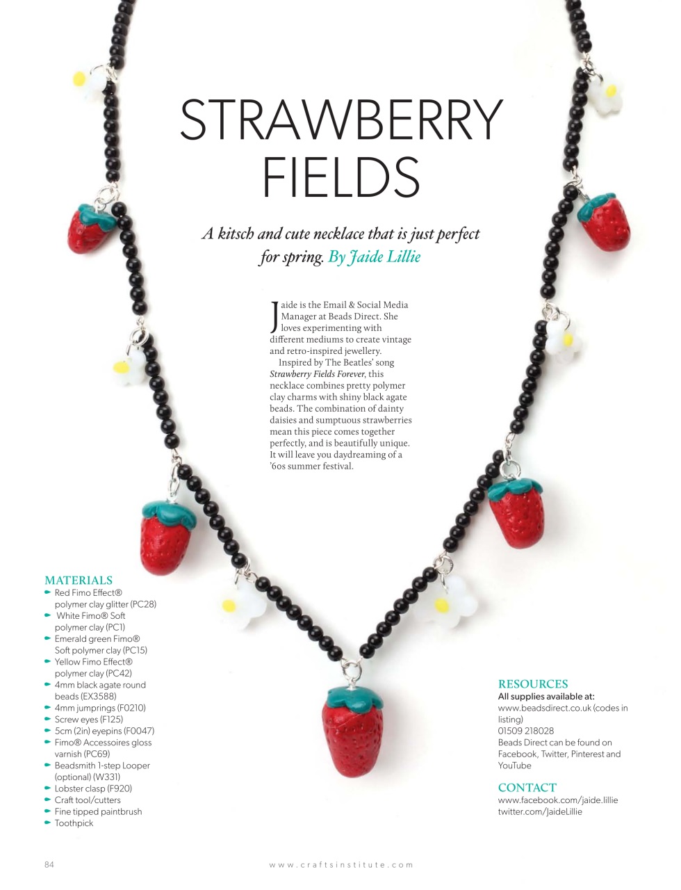 Making Jewellery Preview Pages