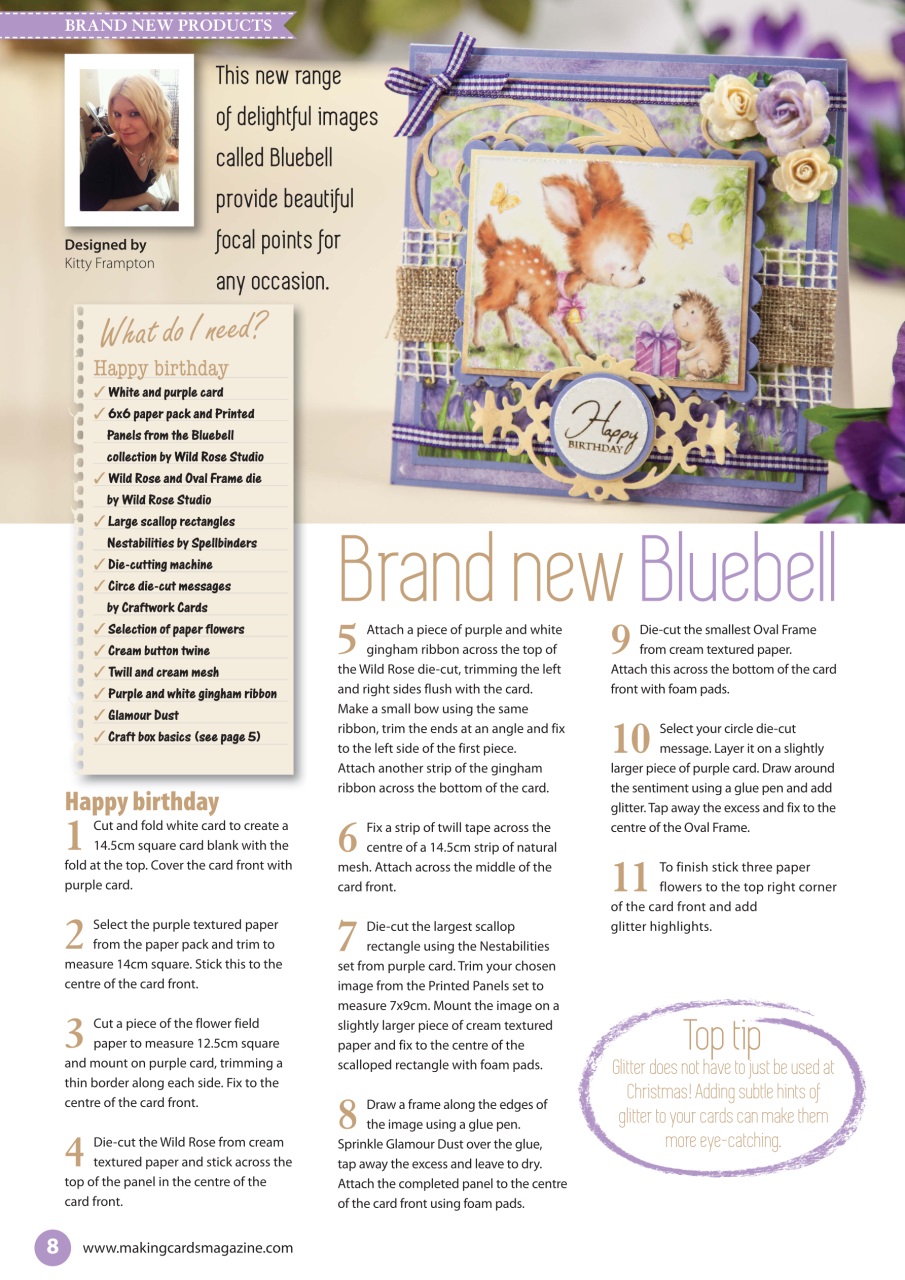 Making Cards & Papercraft Preview Pages