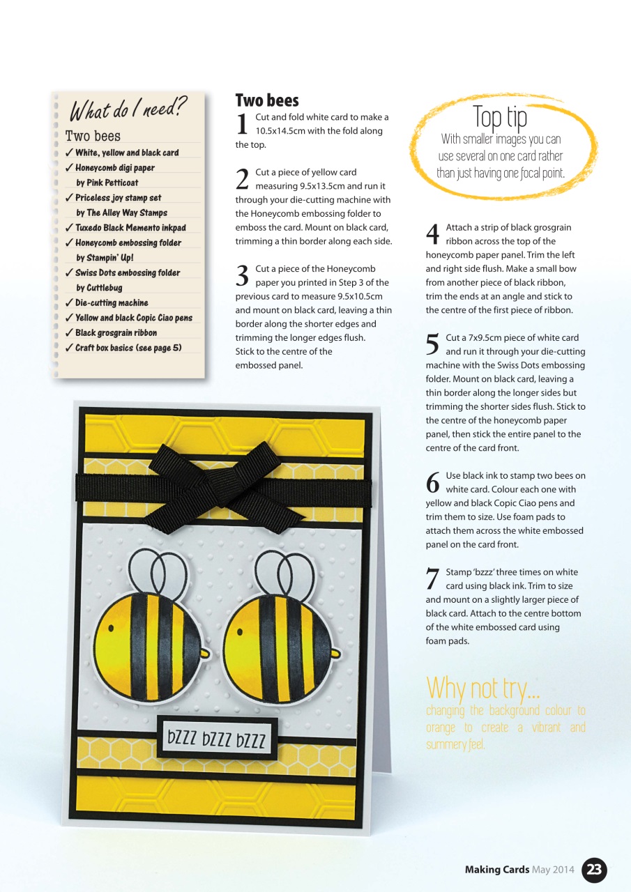 Making Cards & Papercraft Preview Pages