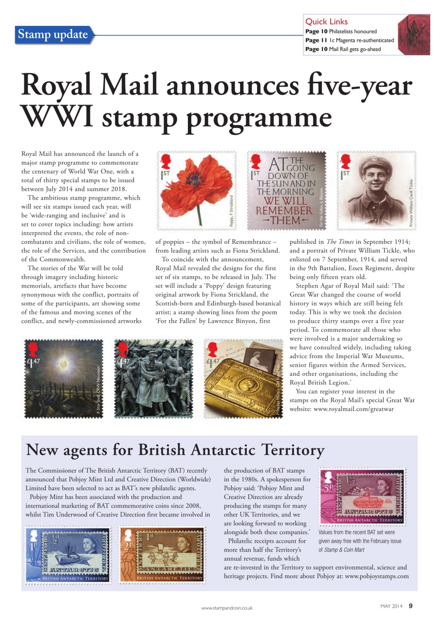 Stamp Collector Preview Pages