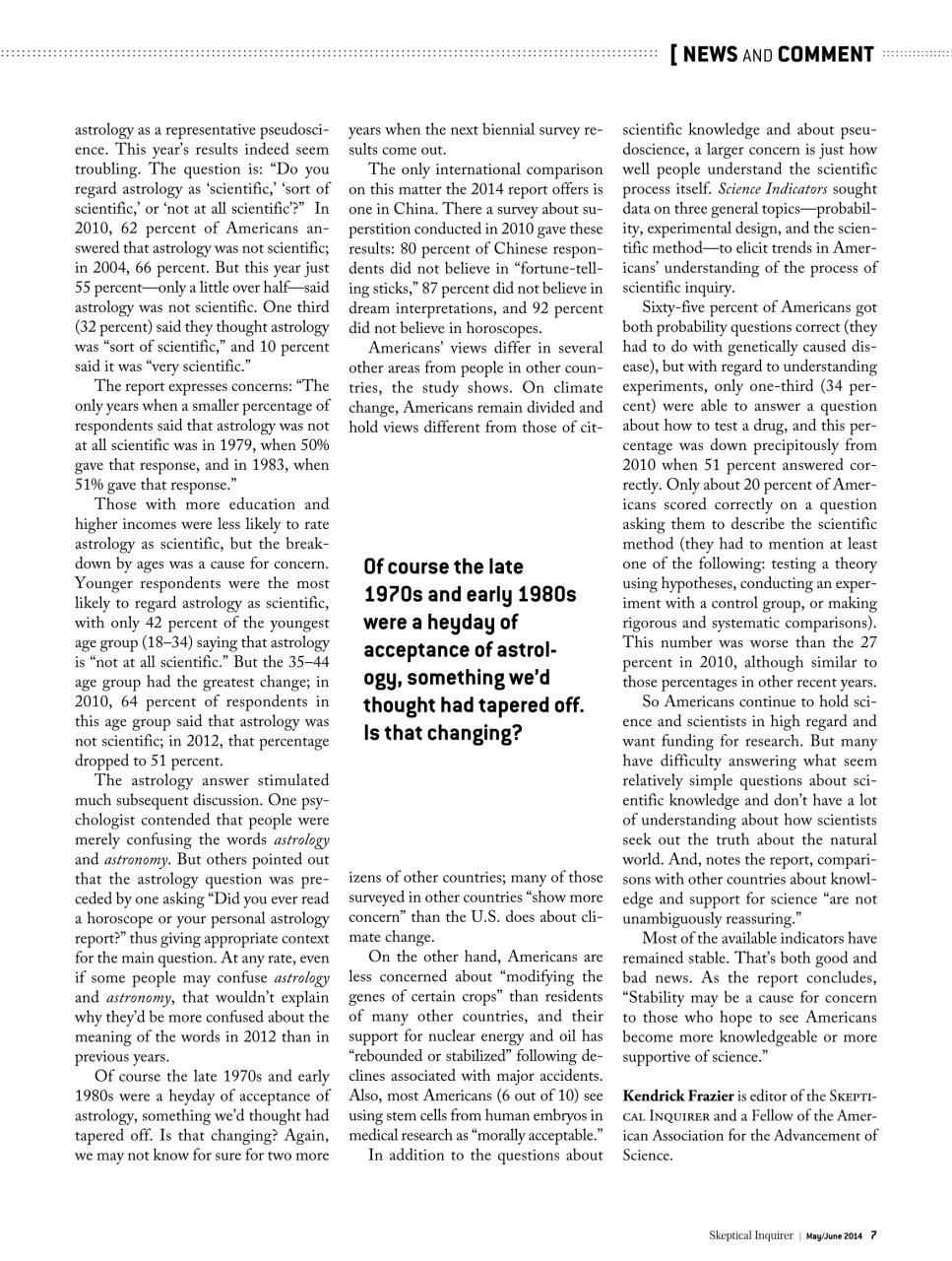 Skeptical Inquirer Preview Pages