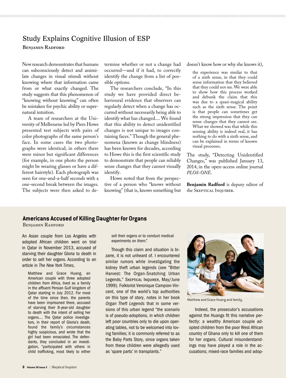 Skeptical Inquirer Preview Pages