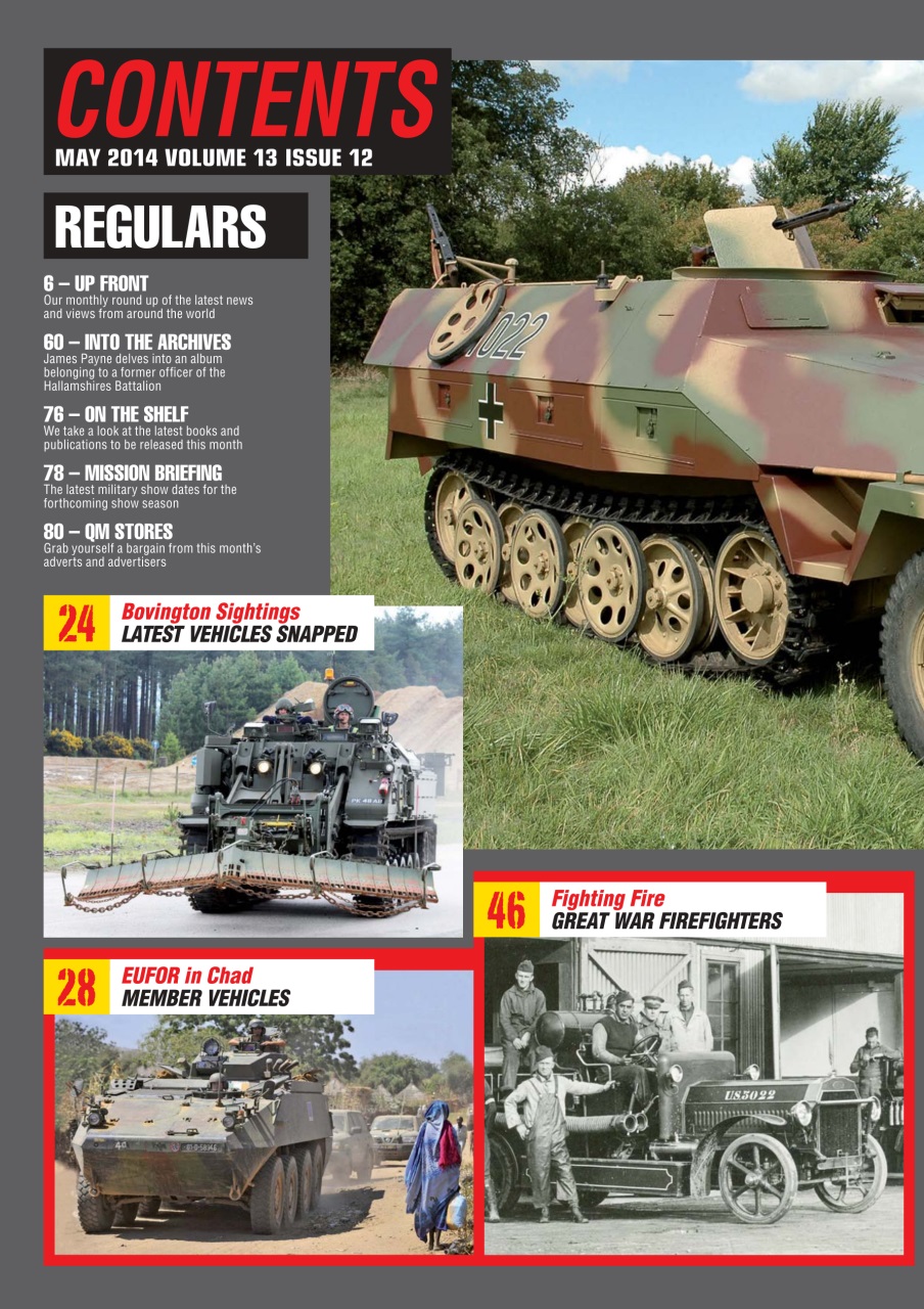 Military Machines International Preview Pages