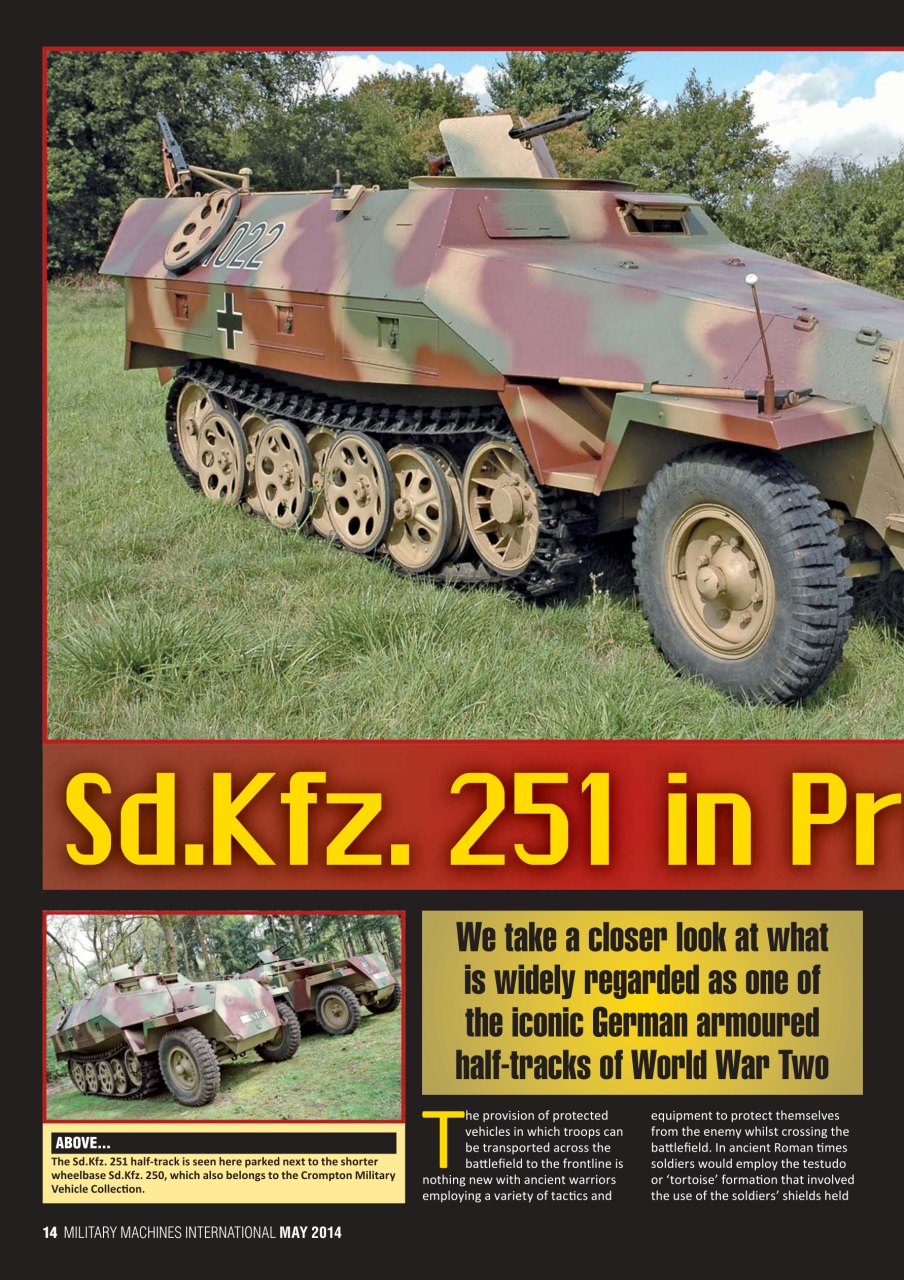 Military Machines International Preview Pages