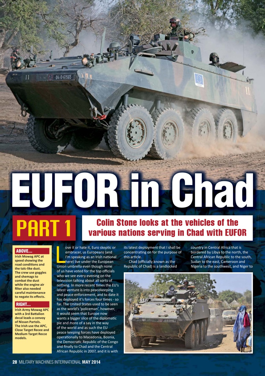 Military Machines International Preview Pages