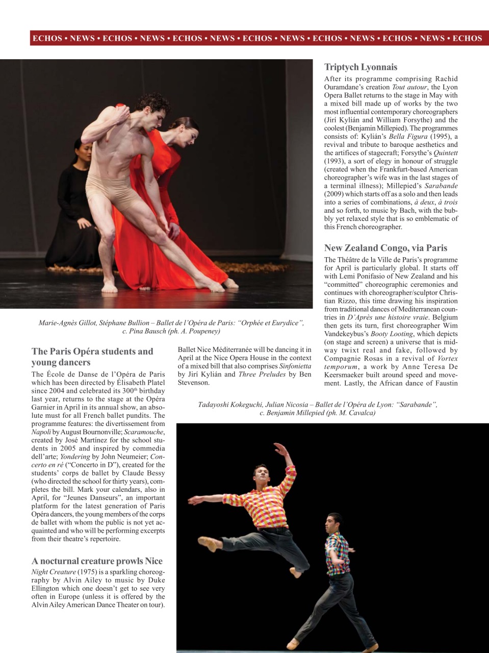 BALLET2000 English Edition Preview Pages