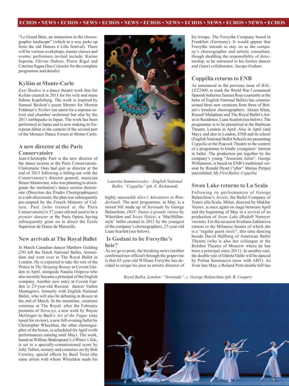 BALLET2000 English Edition Preview Pages