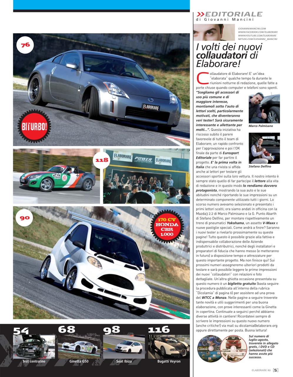 Elaborare GT Tuning Preview Pages