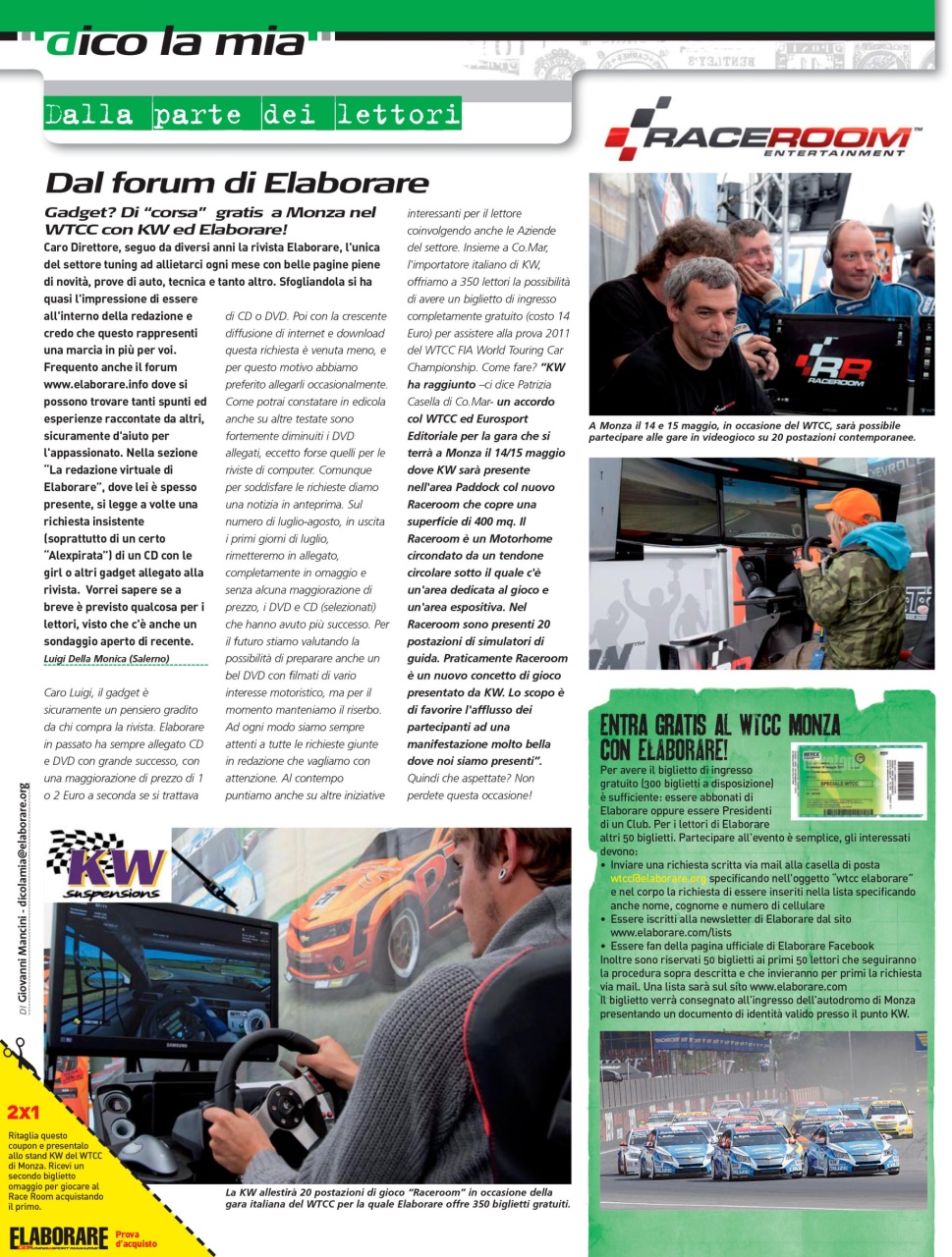 Elaborare GT Tuning Preview Pages