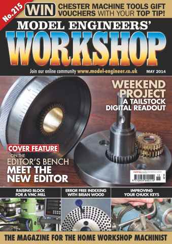 Model Engineer & Workshop Magazine issue May 2014