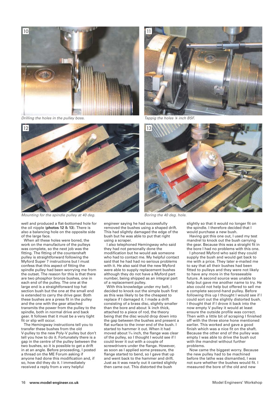 Model Engineer & Workshop Magazine Preview Pages