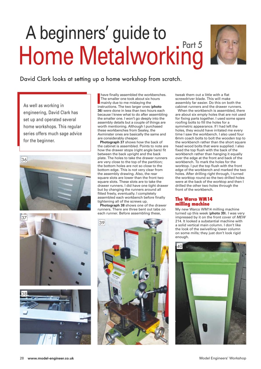 Model Engineer & Workshop Magazine Preview Pages