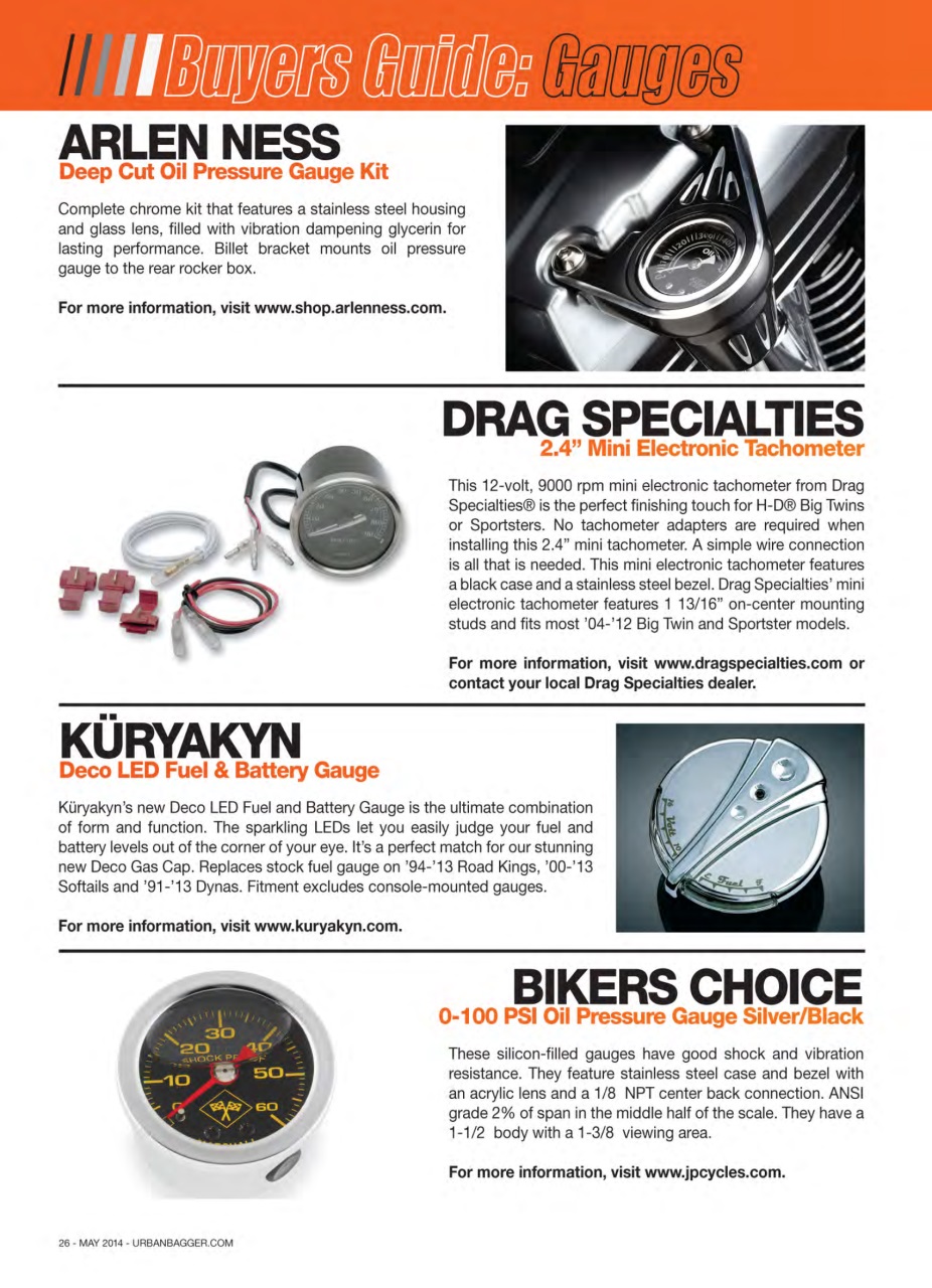 Urban Bagger Preview Pages