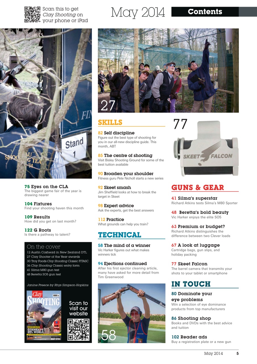 Clay Shooting Preview Pages