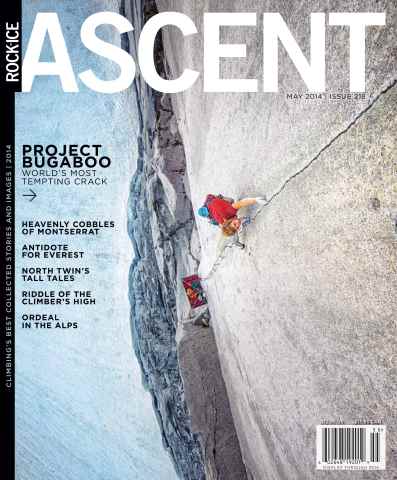 Rock and Ice issue May 2014
