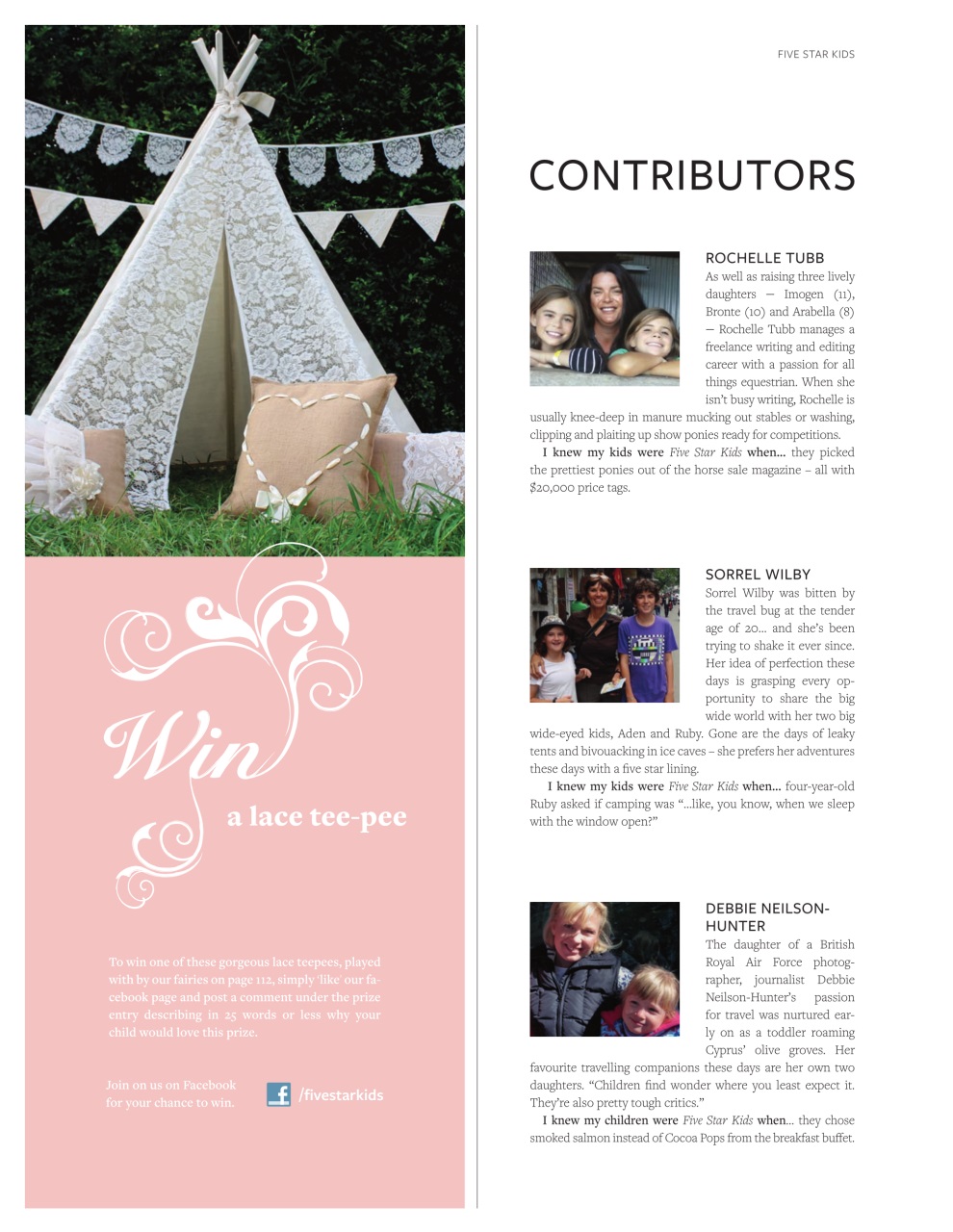 Five Star Kids Preview Pages