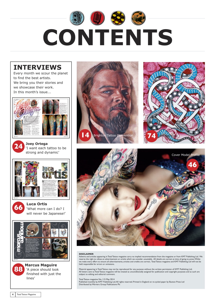 Total Tattoo Preview Pages
